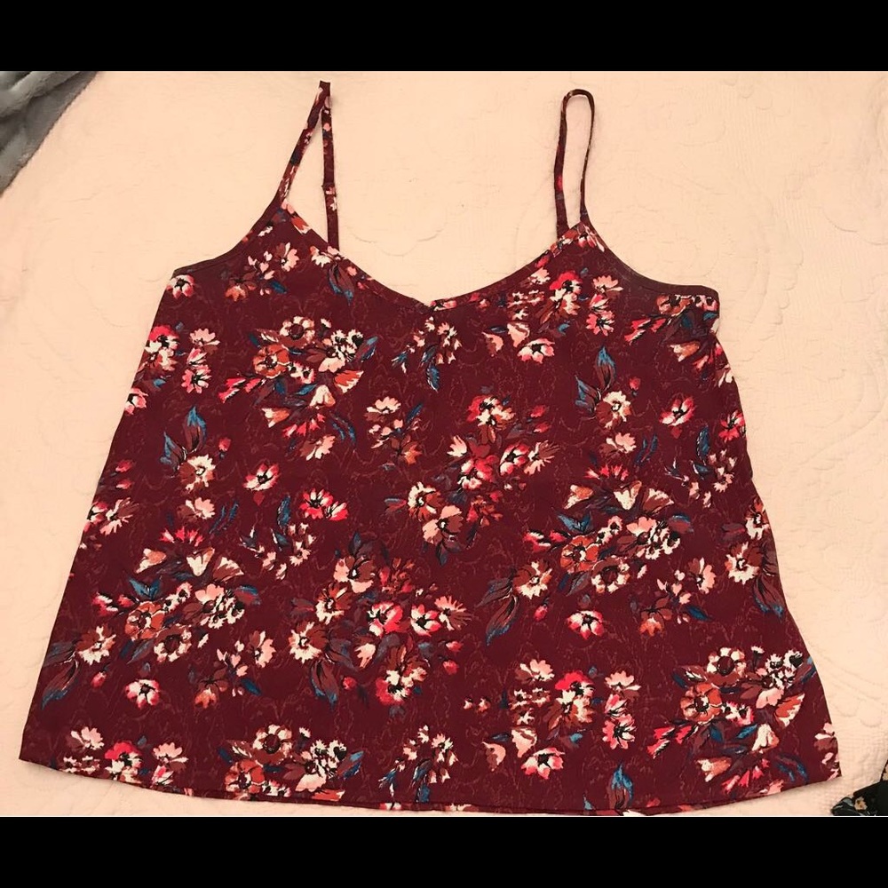 Hollister Flower strappy cami